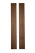 Acoustic panel in Walnut wood slats