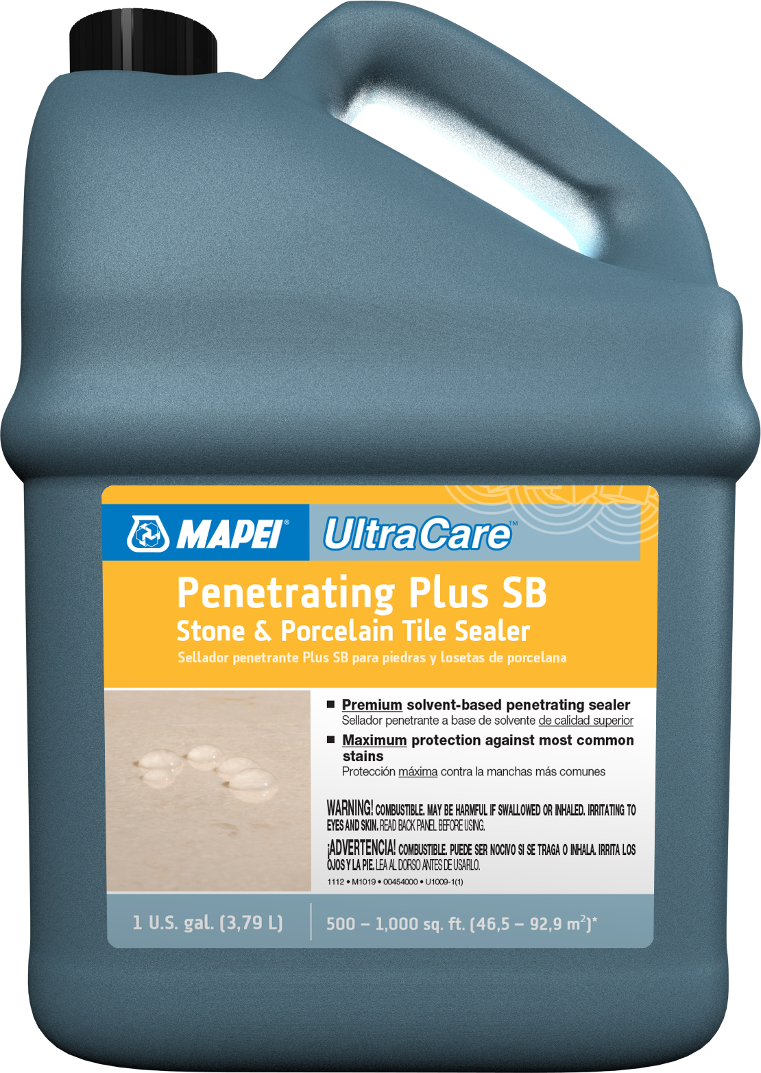 Mapei - UltraCare Scellant pénétrant Plus SB pour pierre et carreaux de porcelaine - 3.79 L