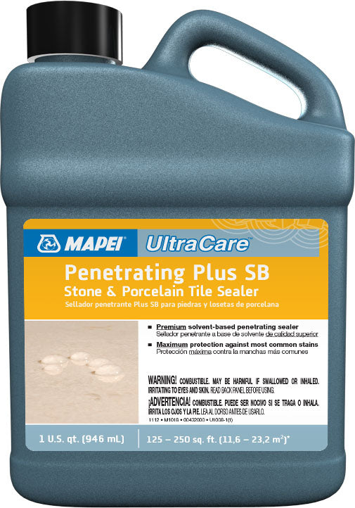 Mapei - UltraCare Scellant pénétrant Plus SB pour pierre et carreaux de porcelaine - 946 mL