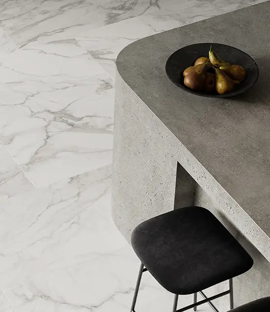 Anatolia - Plata Statuario Brina ceramic tiles