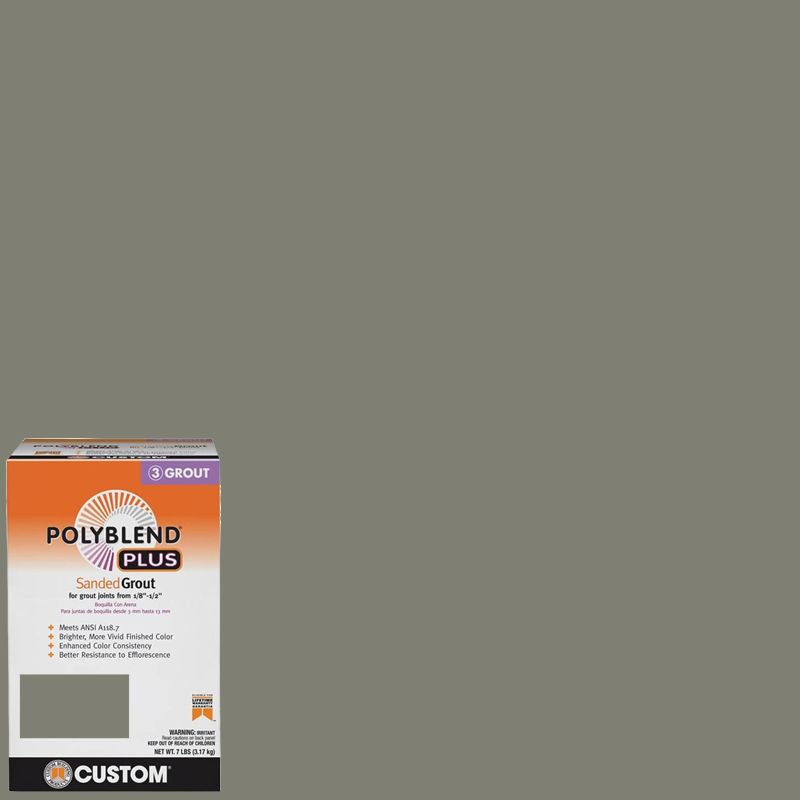Custom Building Products - Coulis avec sable PolyBlend Plus #9 Natural Gray 7 lb