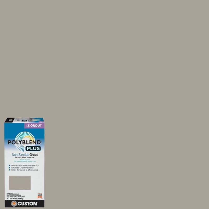 Custom Building Products - Coulis sans sable PolyBlend Plus #543 Driftwood 10 lb