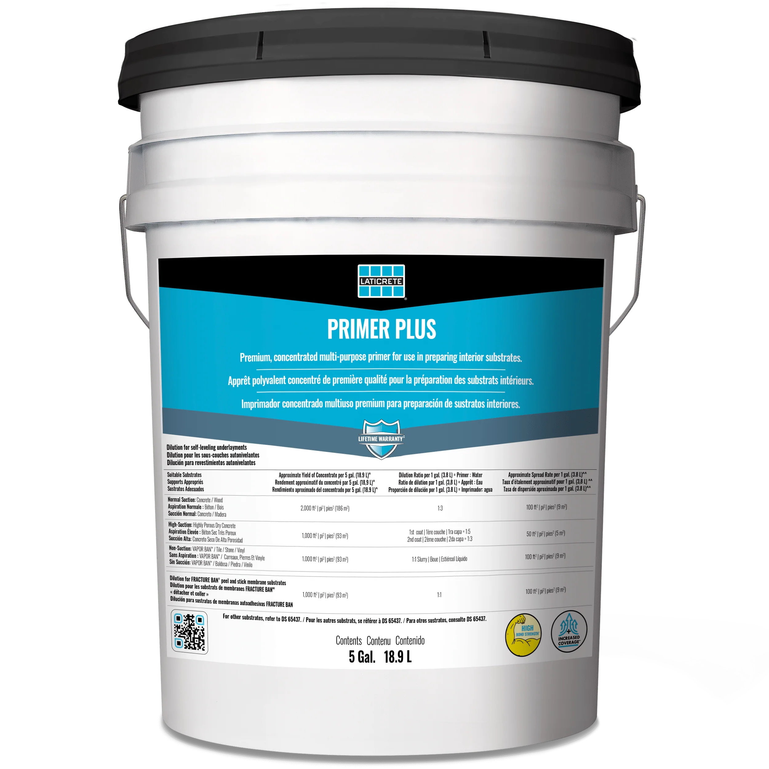 Laticrete - Apprêt Plus 18.9 L
