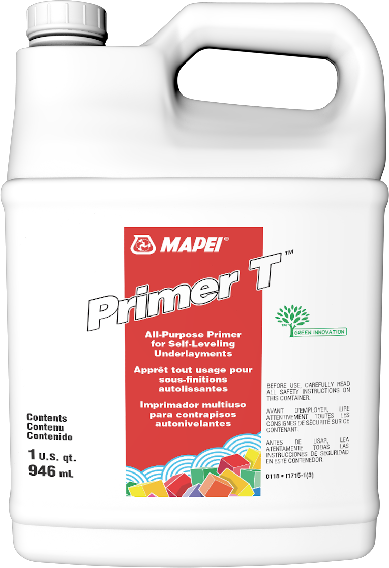 Mapei - Primer T Apprêt tout usage pour sous-finitions autolissantes - 946 mL