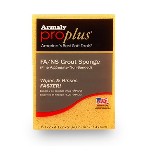 Armaly - Éponge à coulis Pro Plus avec granulats fins et sans sable 6-1/2" x 4-1/2" x 2-3/8"