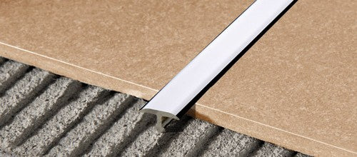 Progress Profiles - Profilé cache-joint Procover 1045 en aluminium poli argent 4.5 mm