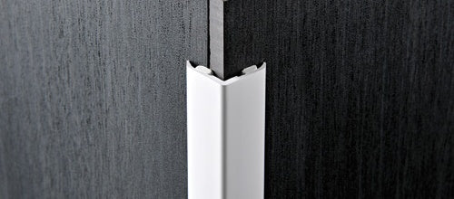 Progress Profiles - Profilé de coin Proedge PVC Anti-choc en résine de vinyl avec adhésif Blanc 01 50 x 50 mm (Pacquet de 15)