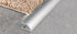 Progress Profiles - Profilé d'extrémité arrondi Promoquette en aluminium anodisé argent 7/12 mm