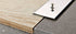 Progress Profiles - Couvre-joint plat Proplate avec adhesif en acier inoxydable poli 80 mm de large