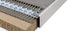 Progress Profiles - Raccord pour angle externe de 90° Protop en aluminium brillanté titane