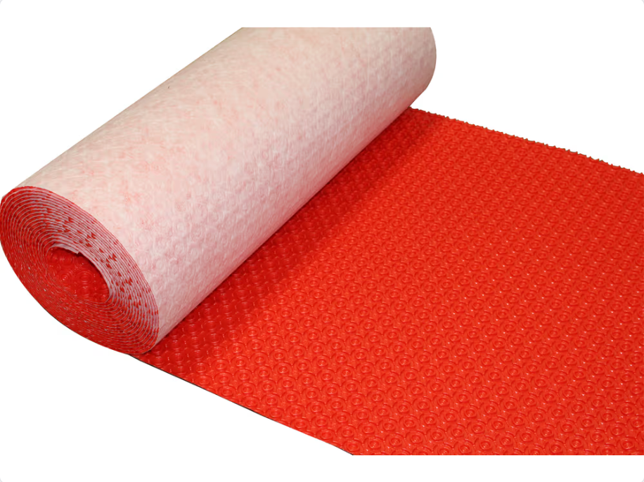 TT8006RED15 - Prova FLEX-HEAT uncoupling membrane roll 3' 3" x 49' - 6.5 mm (161 ft²) 