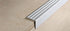 Progress Profiles - Profilé pour nez-de-marche Prowalk avec adhésif aluminium anodisé argent 24 x 20 mm
