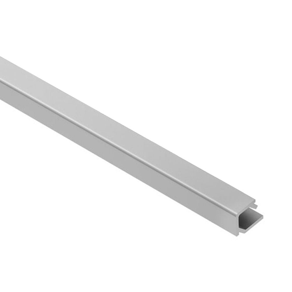 Schluter - QUADEC-K Profilé de finition et de protection à surface visible carrée - aluminium anodisé mat 1/2" (12.5 mm) x 8' 2-1/2"