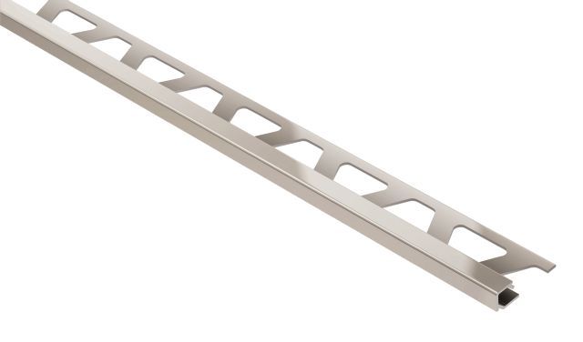 Schluter - QUADEC Profilé de bordure carré - aluminium anodisé nickel mat 1/4" (6 mm) x 8' 2-1/2"