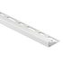 Schluter - QUADEC Profilé de bordure carré - aluminium blanc mat 5/16" (8 mm) x 8' 2-1/2"