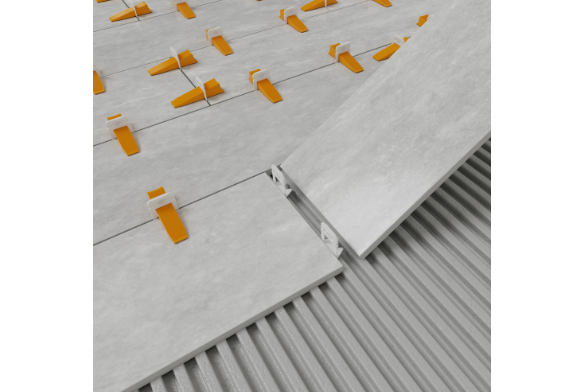 QEP - Système de mise à niveau des carreaux Xtreme, partie A, clips pour coulis de 1/16" (paquet de 2000) ||Q99777