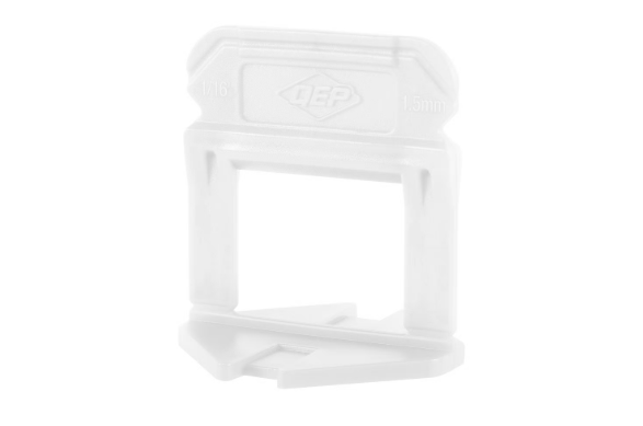 QEP - Système de mise à niveau des carreaux Xtreme, partie A, clips pour coulis de 1/16" (paquet de 2000) ||Q99777