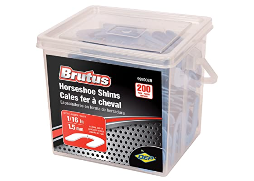 Brutus - 1/16" U-Shaped Tile Spacers (200 Pack) ||Q99800BR