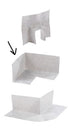 Oatey - Coin étanche préformée intérieur QuickDrain 45°