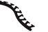 Schluter - JOLLY Profilé radius de bordure de mur - aluminium noir mat 3/8" (10 mm) x 8' 2-1/2"