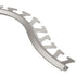 Schluter - RENO-TK Radius Profilé réducteur - aluminium anodisé nickel brossé 3/8" (10 mm) x 8' 2-1/2"