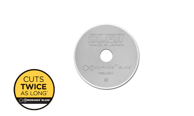Olfa - Endurance Lame rotative en tungstène 45 mm
