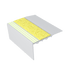 Kinesik - Ecoglo RC5-E30 Nez de marche photoluminescent pour tapis avec bande antidérapante jaune 3.5" (vendu en pied linéaire)