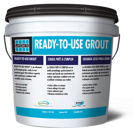 Laticrete - Ready-To-Use Coulis prémélangé #89 Smoke Grey 1 gal