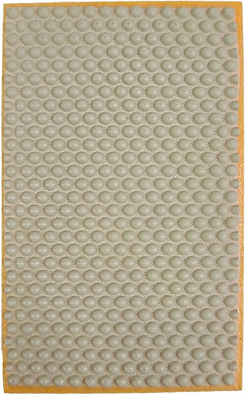 Piranha - Tampon à main diamantés 3000 grains 1.25" x 2.25" x 3.75"
