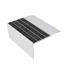 Kinesik - Ecoglo RF7-N30 Flat Stair Nosing with Black Anti-Slip Strips 3.5" (vendu en pied linéaire)