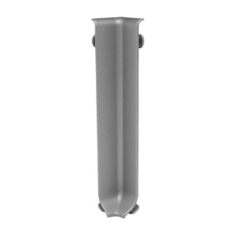 Progress Profiles - Coin intérieur pour moulure Skirting 100 en aluminium arrgent anodisé 3-15/16" (100 mm) (paquet de 2)