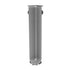Progress Profiles - Coin intérieur pour moulure Skirting 100 en aluminium arrgent anodisé 3-15/16" (100 mm) (paquet de 2)