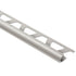 Schluter - RONDEC Profilé de bordure rond - aluminium anodisé nickel mat 3/8" (10 mm) x 8' 2-1/2"