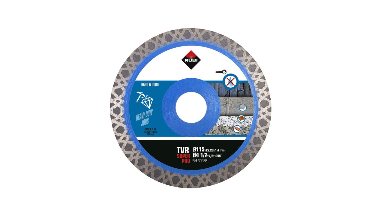 Rubi - Lame en diamant Turbo Viper TVR-125 SUPERPRO 115 mm