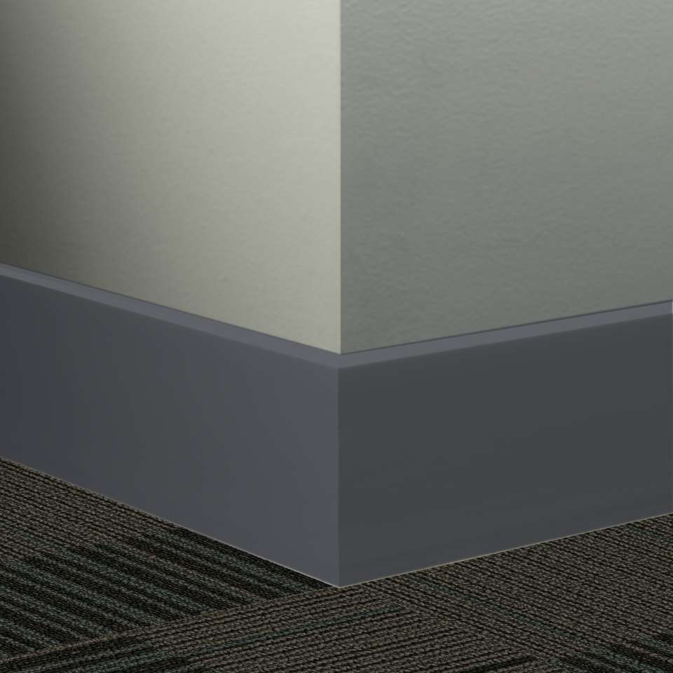 Tarkett - Système de finition murale Millwork - MW TA9 H Mandalay 4 1⁄2” #TA9 Indigo - Wallbase 8' (paquet de 5)