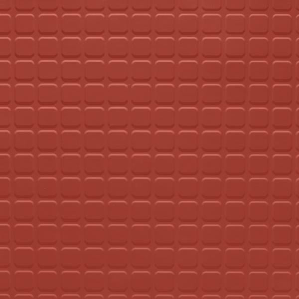 Tarkett - Tuile de caoutchouc Solid Color Raised Square #TG8 Spicy Chip 24" x 24"