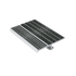 Kinesik - Nez de marche intégré Série S3 aluminium anodisé #S3070 noir avec insertion antidérapante #N3070 noir 2" (vendu au pied linéaire)