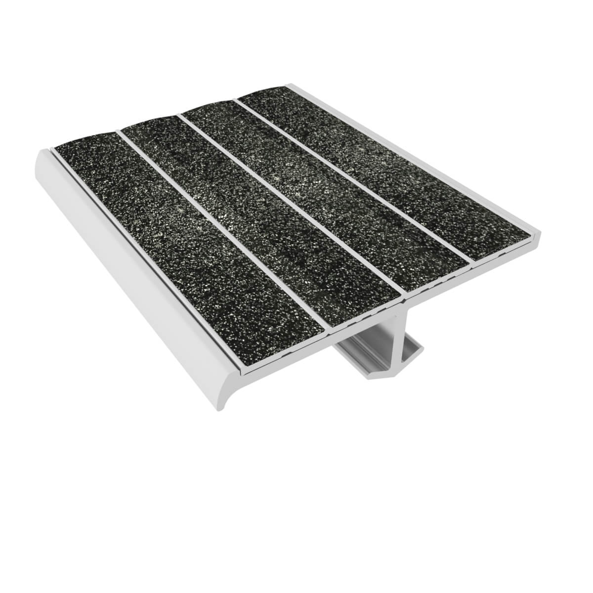 Kinesik - Ecoglo S4-N30 Nez de marche à encastrer avec bande antidérapante noire 2.2" (vendu en pied linéaire)
