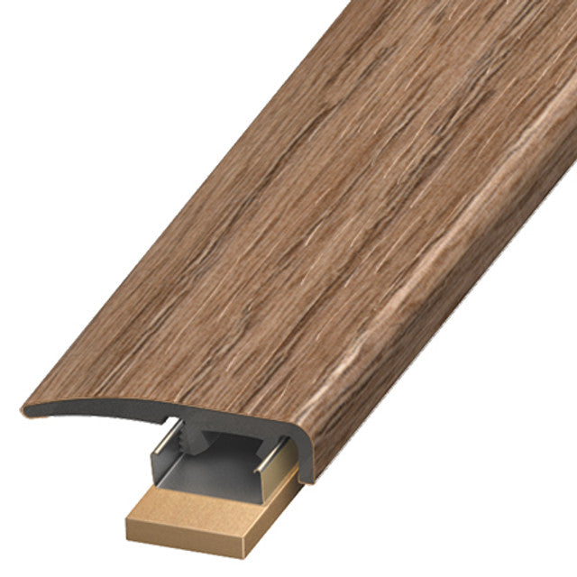 Versatrim - Slim Cap 3-en-1 PVC #3449 Montage Oak 5/16" (7.9 mm) x 1-3/8" x 94"