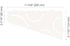 Schluter SHELF-E Étagère de coin quadrilaterale modèle Curve - aluminium blanc mat ||SES3D6MBW