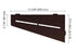Schluter SHELF-E Pure model quadrilateral corner shelf - bronze aluminum ||SES3D7TSOB