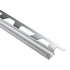 Schluter - DECO-SG Profilé décoratif de protection à rainure - aluminium anodisé chromé brillant 15/32" x 8' 2-1/2" x 7/16" (11 mm)