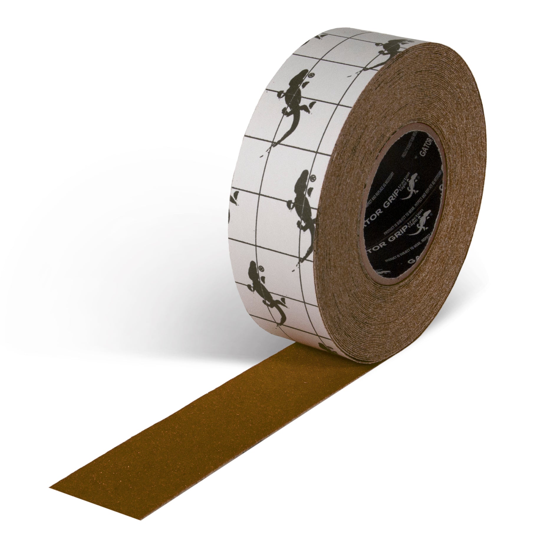 Incom - Ruban antidérapant Gator Grip - Brun - 2" x 60'