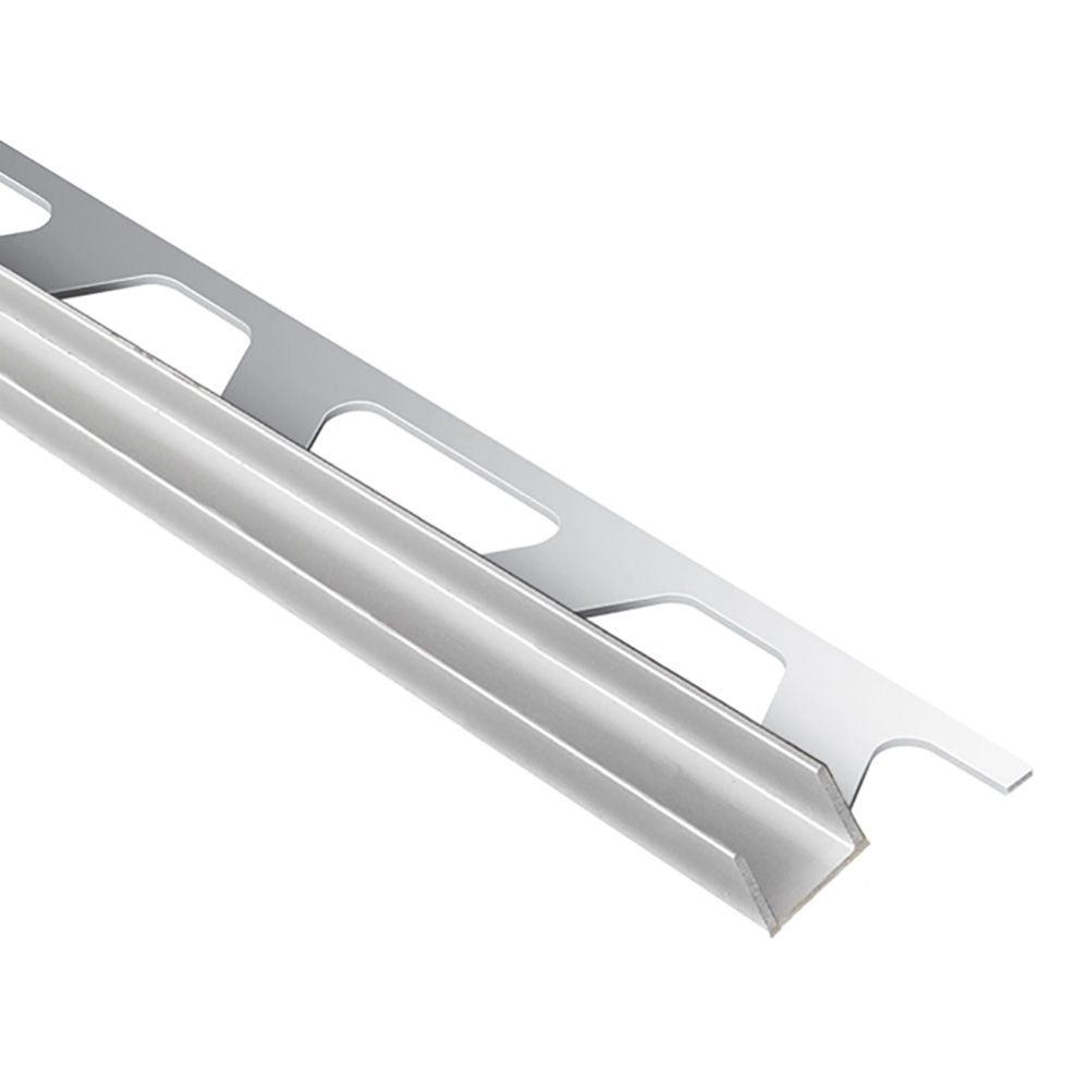 Schluter - DECO-SG Profilé décoratif de protection à rainure - aluminium anodisé mat 15/32" x 8' 2-1/2" x 5/16" (8 mm)