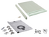 Oatey - Kit de receveur de douche incliné Kit ShowerLine QucikDrain avec bordure préformée de 60" - 48" x 64"