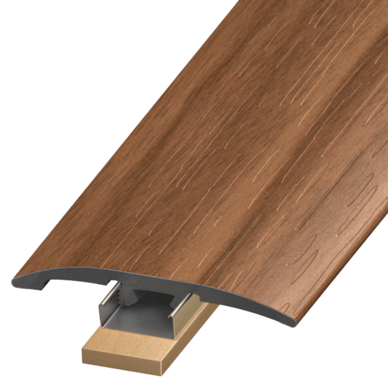 Versatrim - Slim Trim 3-en-1 PVC #103 Light Walnut 1/4" (6.35 mm) x 2" x 94"