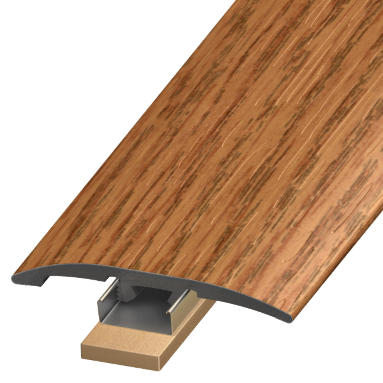 Versatrim - Slim Trim 3-en-1 PVC #108 Mission Oak 1/4" (6.35 mm) x 2" x 94"