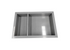 Fusion - Atlantic Grey 16" x 24" - Niche de douche avec tablette en pierre artificielle ||SNDGR-MS