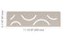 Schluter - SHELF-N Étagère rectangulaire pour niche modèle Curve - aluminium grège ||SNS1D6TSBG