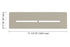 Schluter - SHELF-N Étagère rectangulaire pour niche modèle Pure - aluminium grège ||SNS1D7TSBG